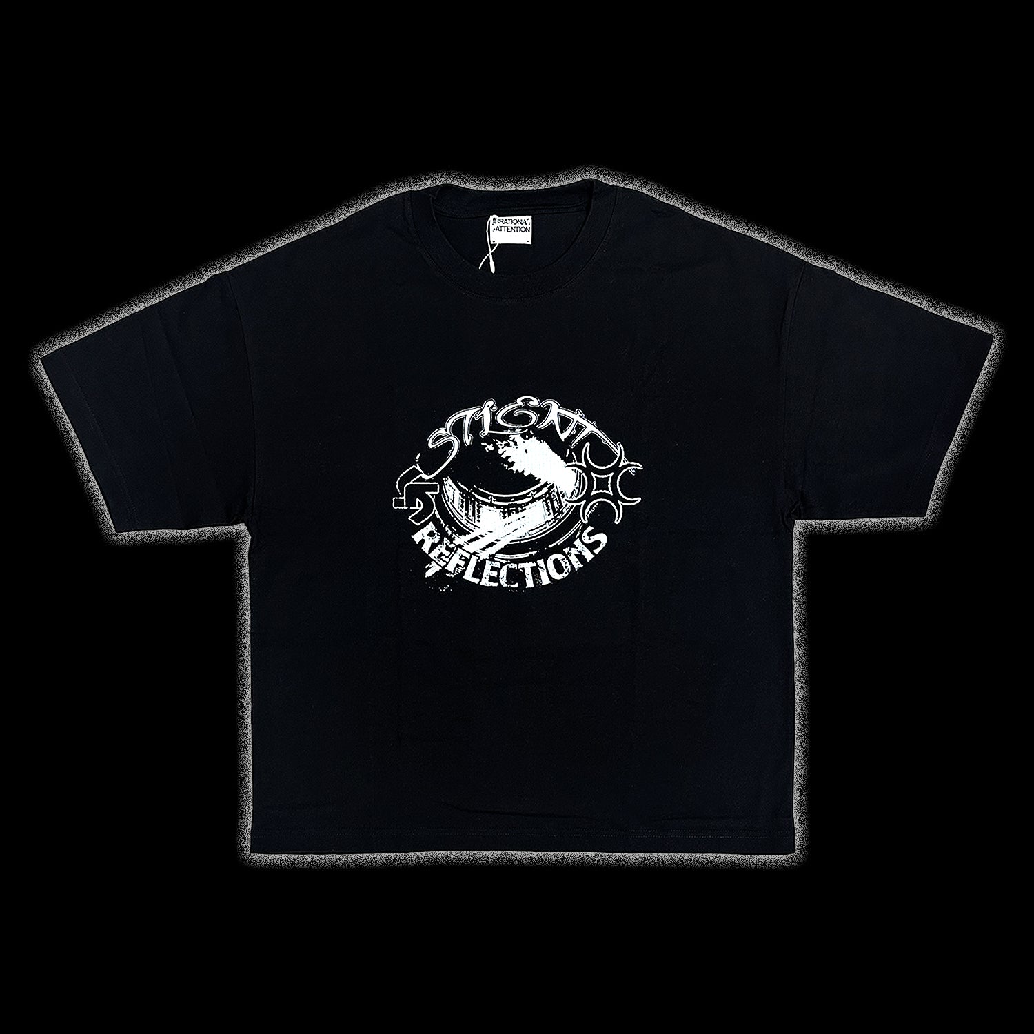 'SILENT REFLECTIONS' Black T-Shirt