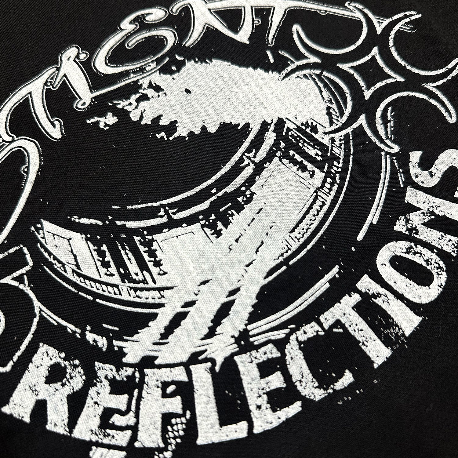 'SILENT REFLECTIONS' Black T-Shirt