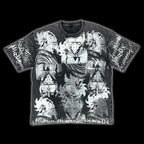 'BLOOD9' Grey T-Shirt