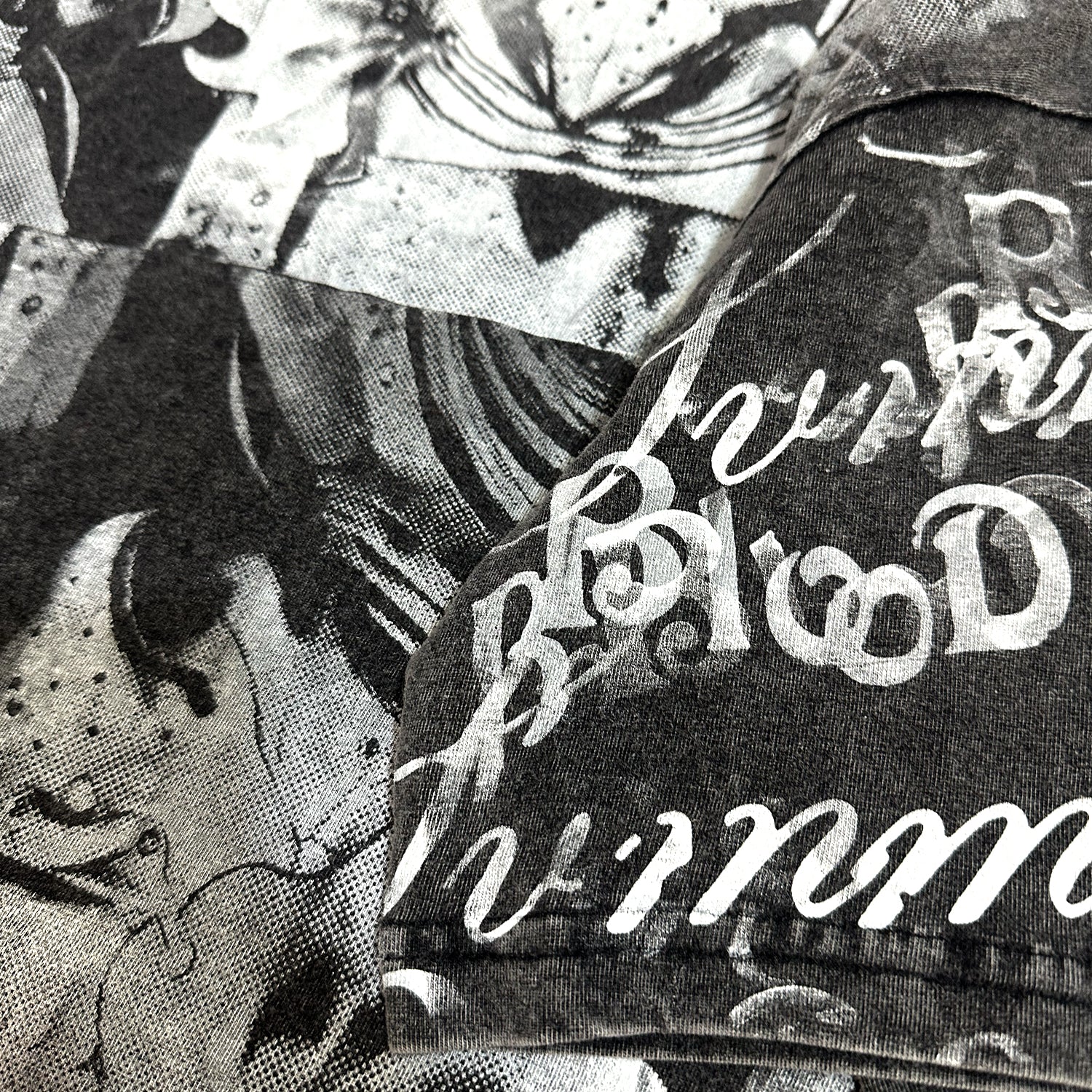 'BLOOD9' Grey T-Shirt