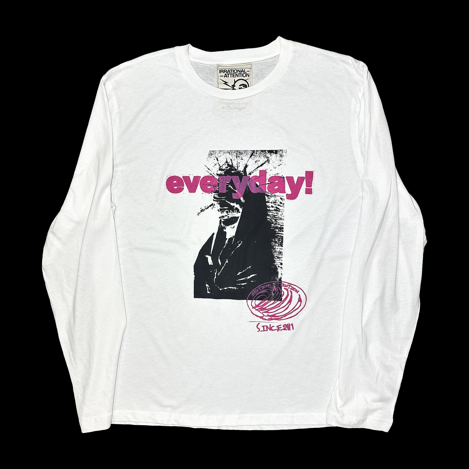 ‘EVERYDAY’ White Longsleeve