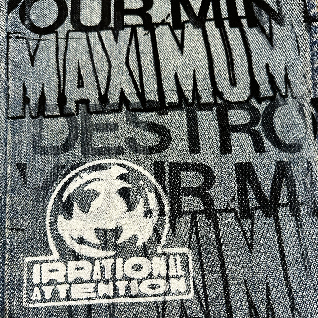 'DESTROY YOUR MIND' Jeans