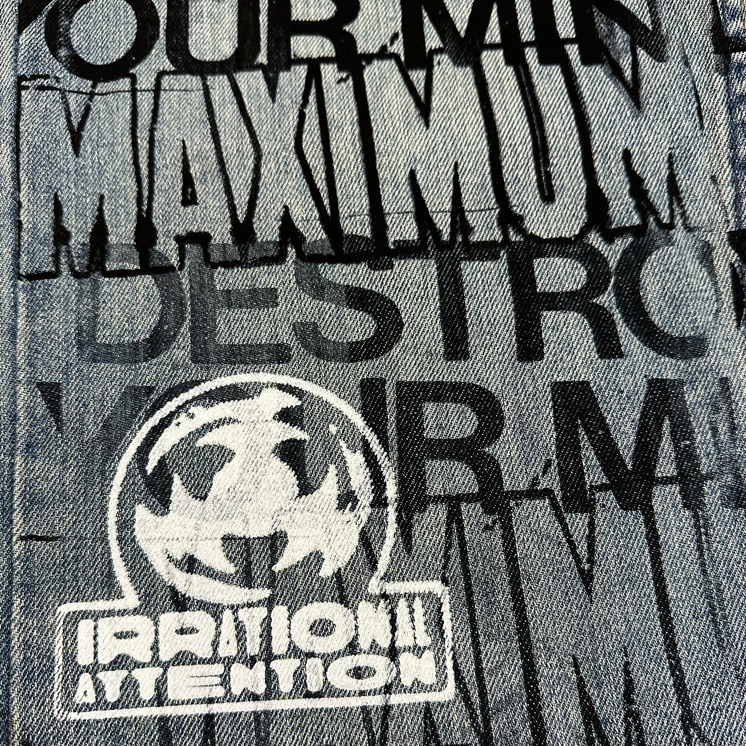 'DESTROY YOUR MIND' Jeans