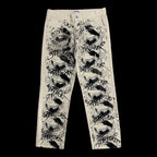 'SILENT REFLECTIONS' Beige Pants