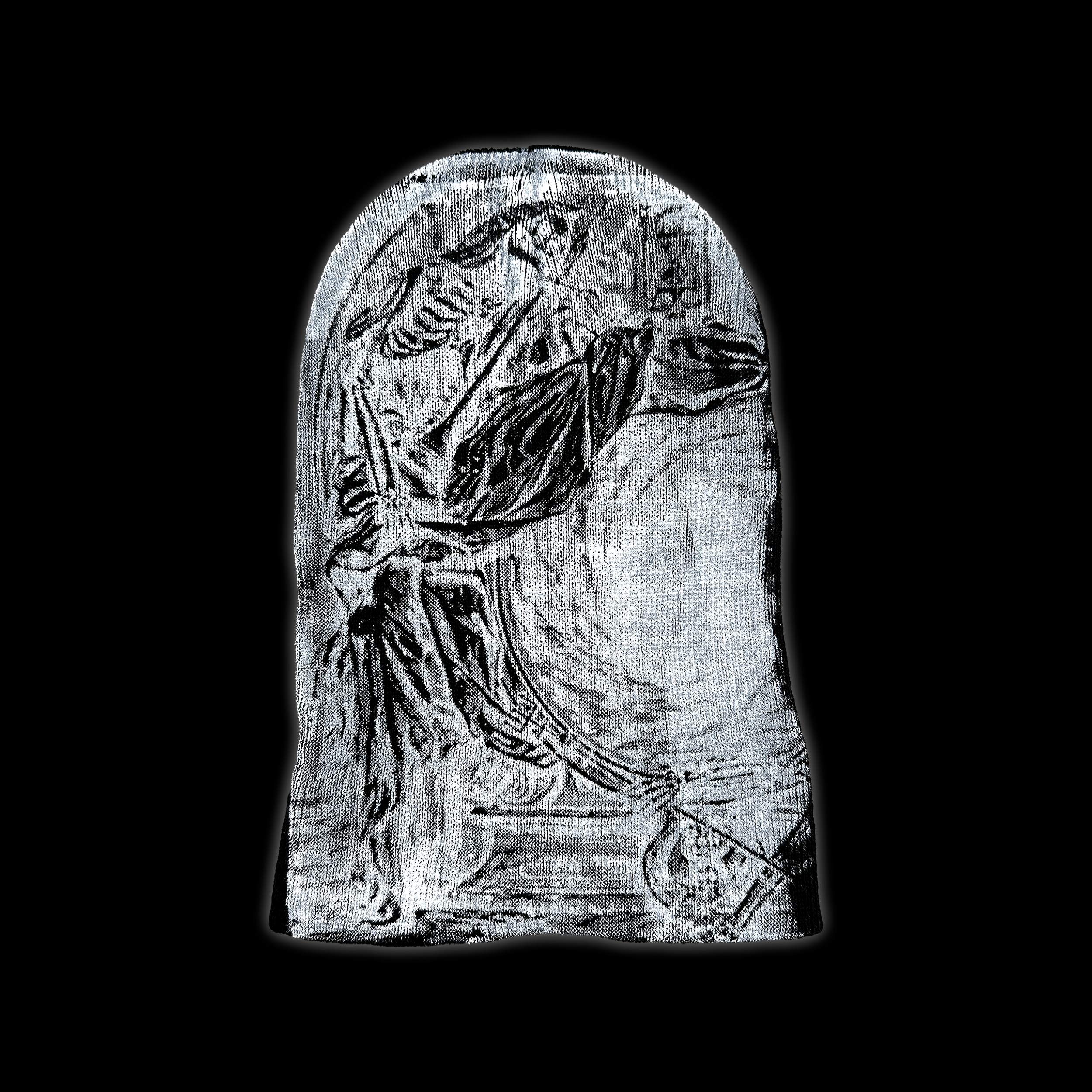 'THE PORTAL' Black Beanie