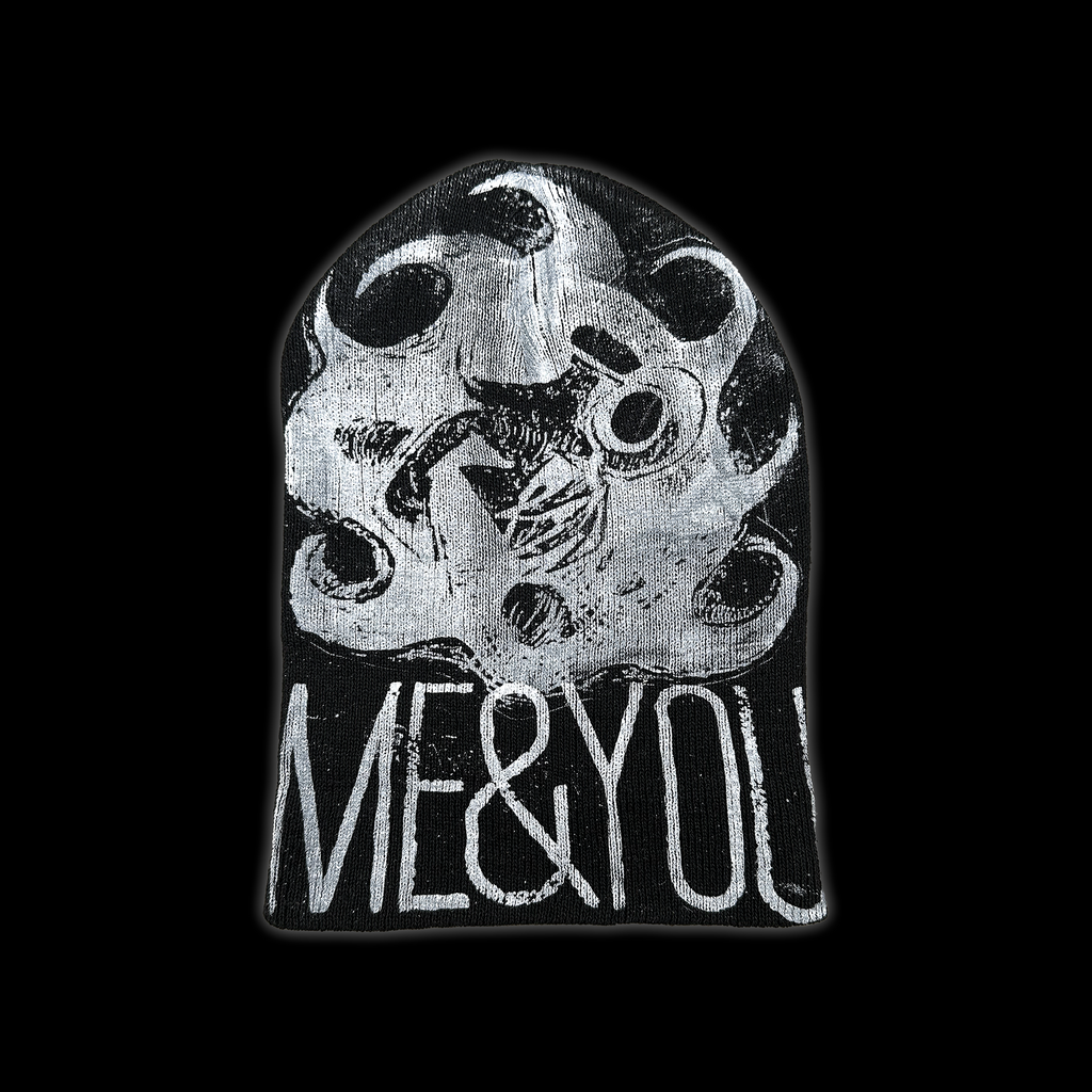 'ME&YOU' Black Beanie