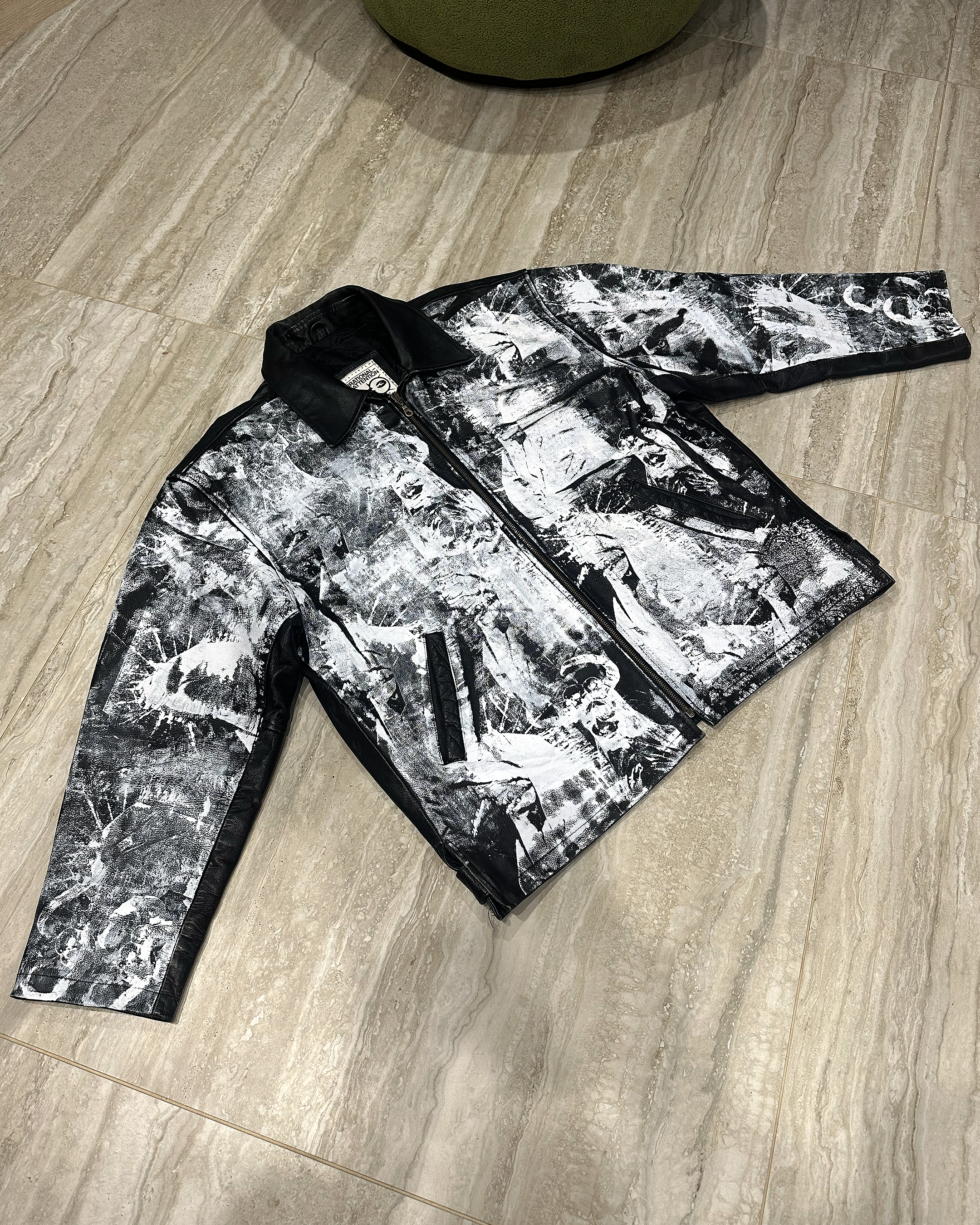 'SURRENDER’ Leather Jacket