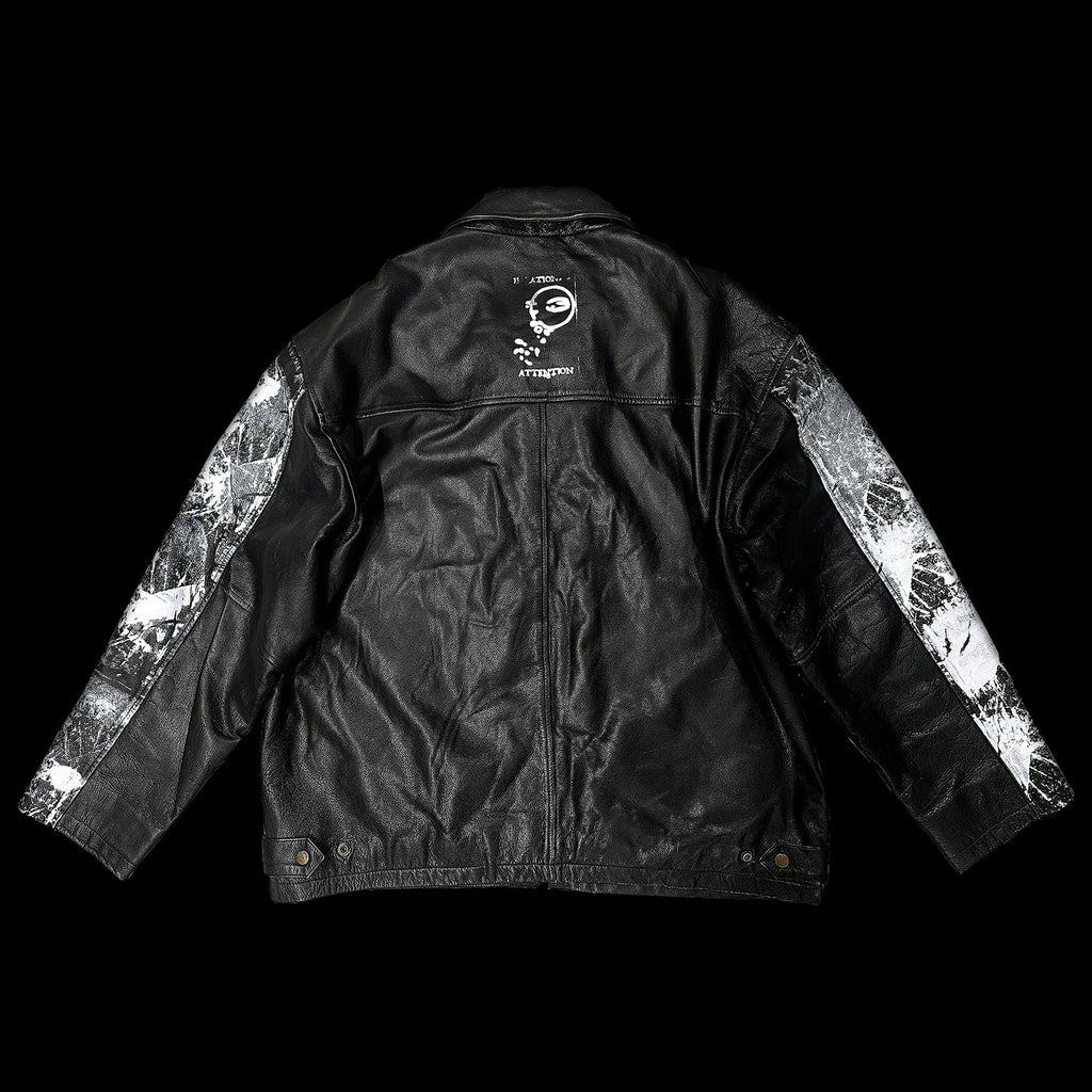 'SURRENDER’ Leather Jacket